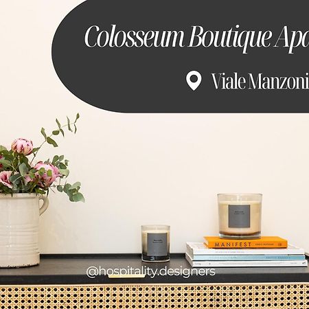 Colosseum Boutique Apartment Roma Ngoại thất bức ảnh